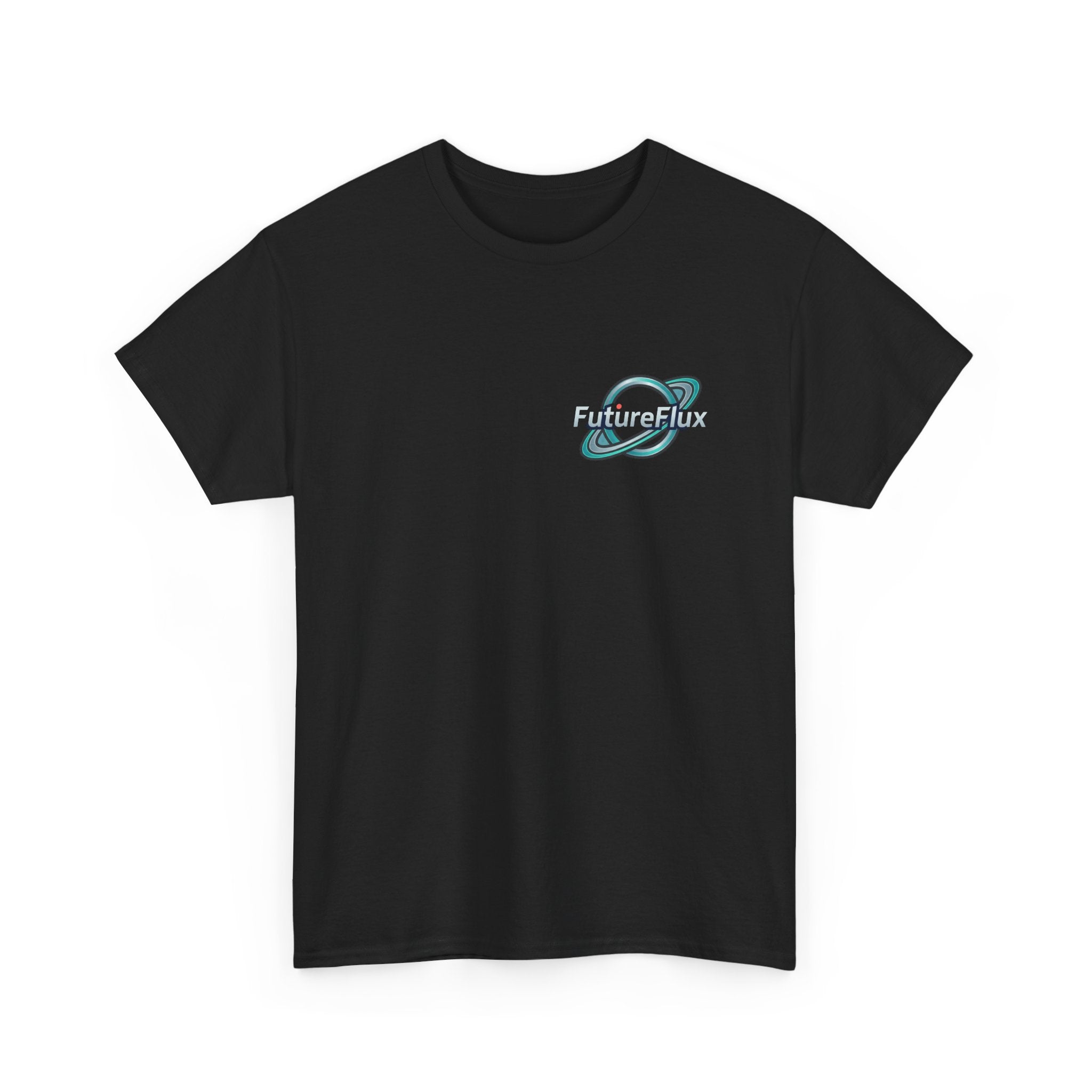 FutureFlux Logo Tee — 'FutureFlux: from concept to creation' Graphic T-Shirt